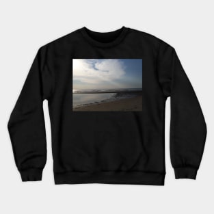 Like footsteps in the sand Crewneck Sweatshirt